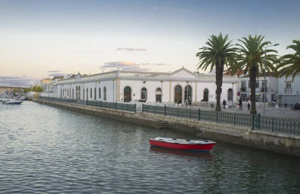 Tavira Portugal Octobre 2018 Vieux Marché Tavira Mercado Ribeira Algarve — Photo