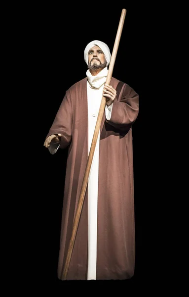 Cordoba Hiszpania 2018 Wrz Naturalnej Wielkości Rzeźby Ibn Arabi Andaluzyjskim — Zdjęcie stockowe