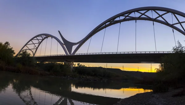 Cordoba Spanje 2018 December Ibn Abbas Firnas Brug Van Oever — Stockfoto