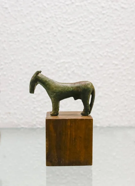 Seville Spain July 7Th 2018 Horse Shaped Bronze Votive Offering — Stock Photo, Image