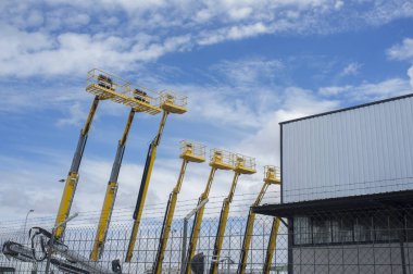 Endüstriyel ünitesinde Teleskopik Bomlar