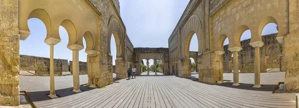 Cordoba Hiszpania Marca 2013 Medina Azahara Wykopalisk Archeologicznych Górna Bazylika — Zdjęcie stockowe