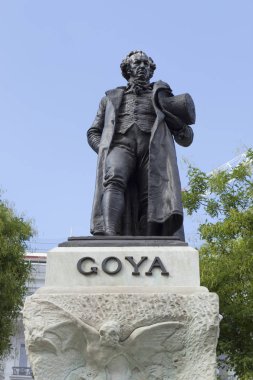 Francisco de Goya bronz heykeli