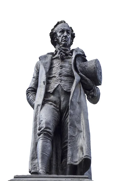 Bronze statue of Francisco de Goya — Stock Photo, Image