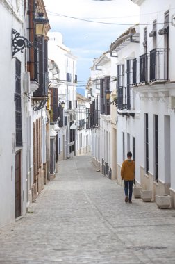 Osuna old town streets, Spain clipart
