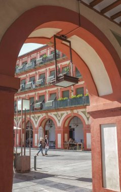 17. yüzyıl Corredera Meydanı, Cordoba, İspanya
