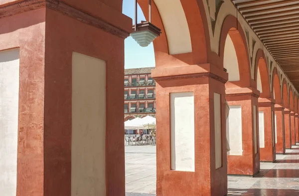 Grand 17th-century Corredera Square, Cordoba, Spanien — Stockfoto