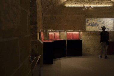 Calahorra Tower Museum ziyaretçisi, Cordoba, İspanya