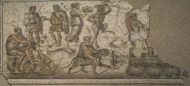 Şarap Hediye Bacchic Mozaik