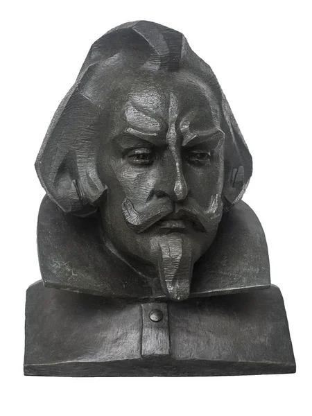 Bronze bust of Francisco de Zurbaran — Stock Photo, Image