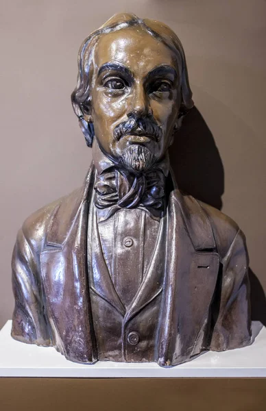 Jose de Espronceda portrait. Sculpture bust — Stock Photo, Image