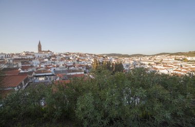 Jerez de los Caballeros townscape, Extremadura, Spain clipart
