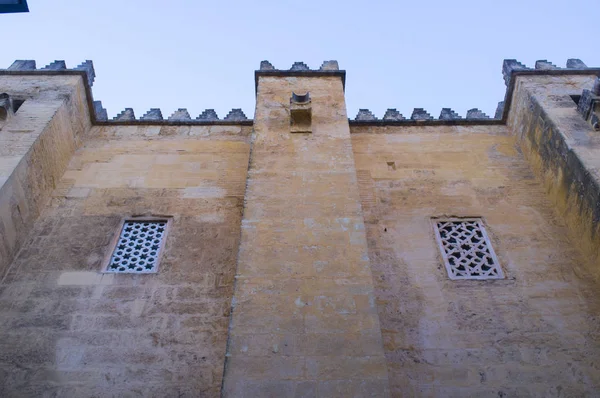 Stone latticework. Great Mosque of Cordoba, Andalusia, Spain — Stock Photo, Image