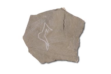 Gare de Couze 'den Lalinde tarzında gravür. Orijinal DISP