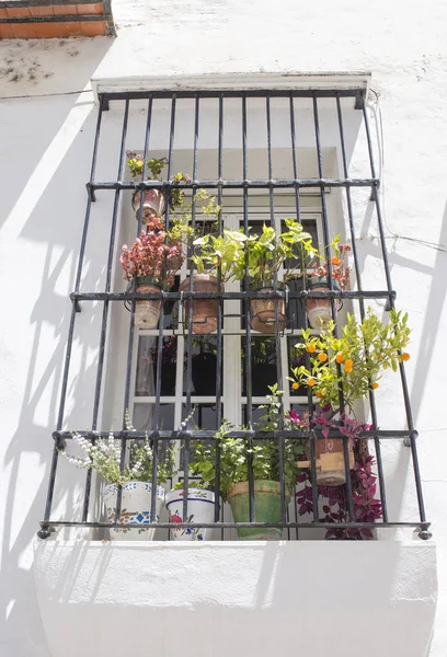 Bílá vesnice Arcos de la Frontera, Cádiz, Andalusie, Španělsko — Stock fotografie