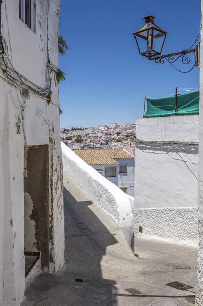 Fehér falu Arcos de la Frontera, Cadiz, Andalúzia, Spanyolország — Stock Fotó