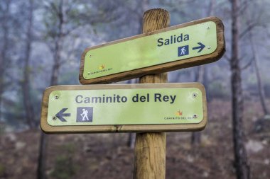 Caminito del Rey Geniş kutup yolu