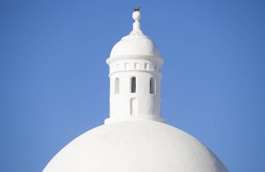 Jerez de los Caballeros Alcazaba beyaz badanalı kubbe, İspanya