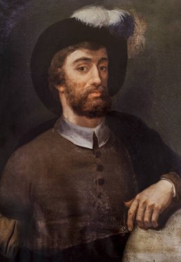 Juan Sebastian Elcano portrait clipart