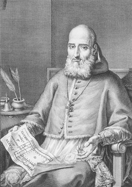 Retrato de Juan de Ribera, Arzobispo y Virrey de Valencia — Foto de Stock