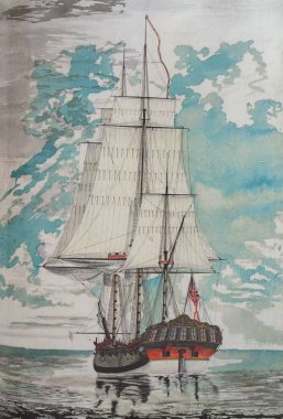 Hms Çözünürlük, Kraliyet Donanması sloop, Kaptan James C tarafından kullanılan