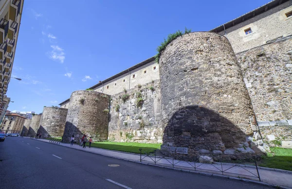 Римские стены Леона, Испания — стоковое фото