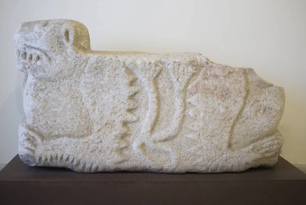 11世紀のライオン形の玉座。l のユニークな既知の部分 — ストック写真