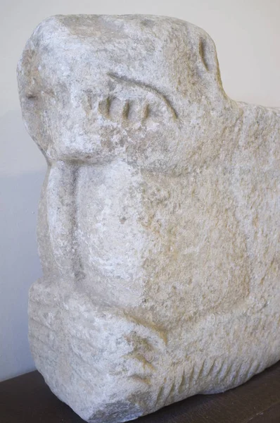 11世紀のライオン形の玉座。l のユニークな既知の部分 — ストック写真