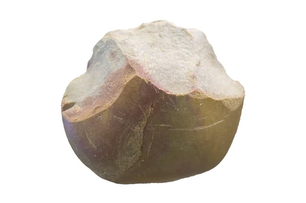 Middle paleolithic biface or hand axe stone tool — Stock Photo, Image