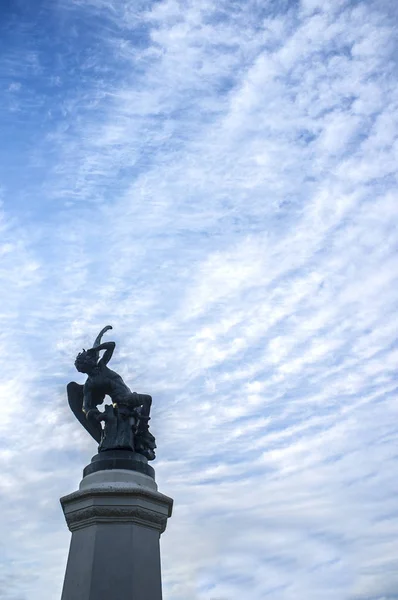 Fountain of the Fallen Angel, Madrid, Spain