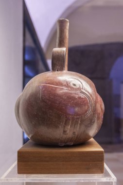 Jama Coaque kültür Şişe Spouted