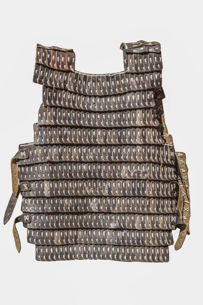 Lamellar armour used by moorish army during Reconquest period — Stock Photo, Image