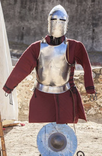 Traje de armadura de guerrero morisco medieval — Foto de Stock