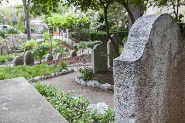 Tombstones of Trafalgar Cemetery, Gibraltar, UK — Stock Photo, Image