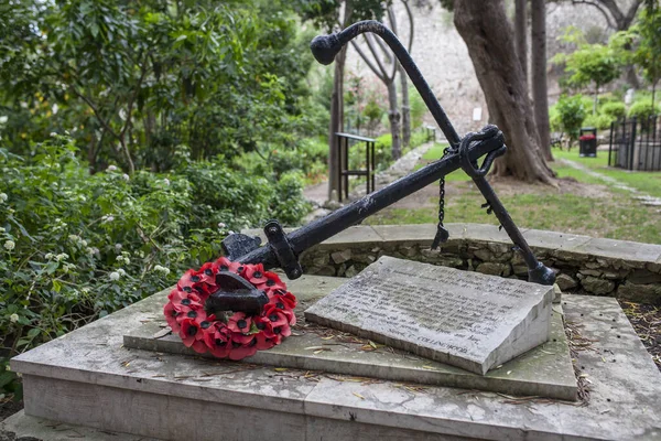 Gibraltar July 27Th 2019 Trafalgar Cemetery Gibraltar Battle Trafalgar Monument — Stock Photo, Image