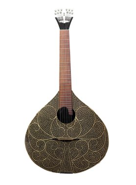 Portuguese Coimbra Guitar clipart