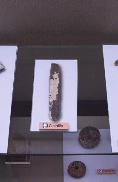 Prehistoric silex knife — Φωτογραφία Αρχείου