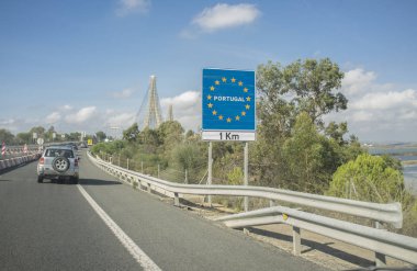 Guadiana Uluslararası Köprüsü, Ayamonte, İspanya