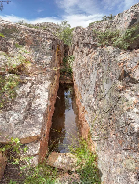 Moriscos Desbautizadero Oder Enttauftes Taufbecken Geheimer Bergort Die Moriscos Jahrhundert — Stockfoto