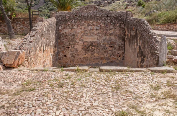 Fontana Tradizionale Della Sorgente Los Moros Hornachos Spagna Infrastrutture Costruite — Foto Stock