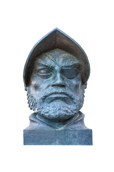 Francisco Orellana Bust Spanish Explorer Conquistador Trujillo Spain Unknown Artist — Stock Photo, Image