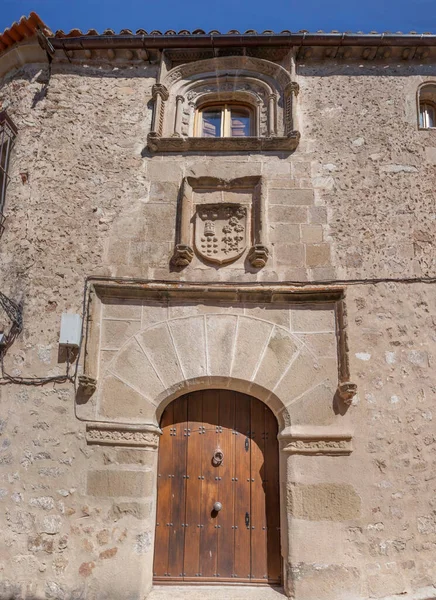 Casa Dos Alvarados Edifício Século Trujillo Extremadura Espanha — Fotografia de Stock