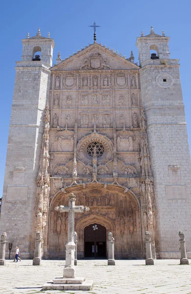 Valladolid Španělsko Července 2020 Iglesia Convention San Pablo Jedna Budov — Stock fotografie