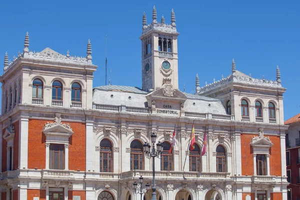 Valladolid Hiszpania Lipca 2020 Rynek Główny Lub Plaza Mayor Valladolid — Zdjęcie stockowe