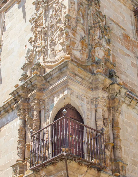 Casa Palazzo Del Marchese Conquista Marques Conquista Trujillo Spagna Balcone — Foto Stock