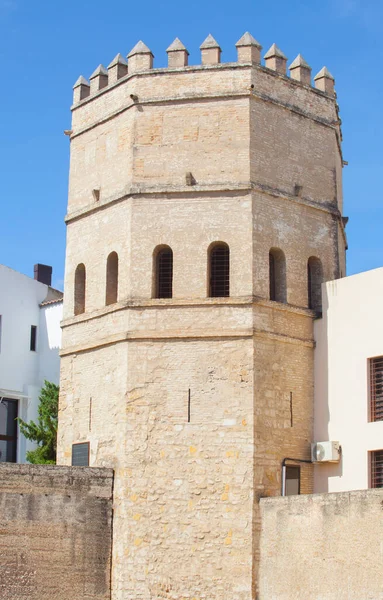 Torre Plata Almohad Halifeliği Tarafından Yüzyılda Yapılmış Askeri Kule Sevile — Stok fotoğraf