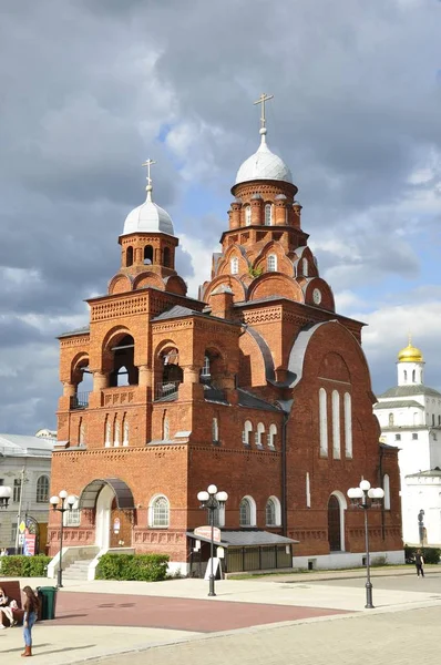 Troizki Kirche Wladimir Wladimir Russland Sommertag — Stockfoto