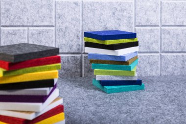 Akustik panellerin renk örnekleri