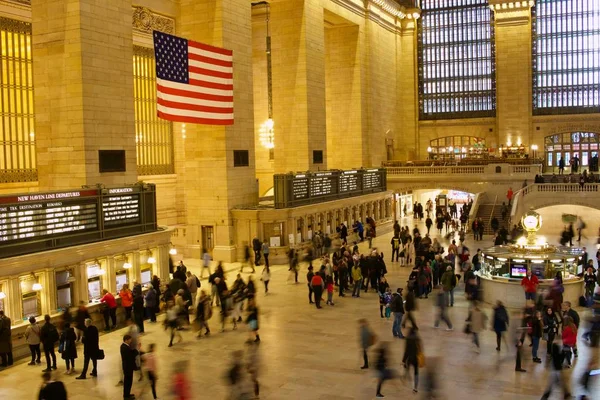 New York 'taki büyük merkez terminal.
