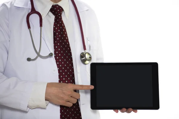 Medische Dokter Schrijven Aantekeningen Maken Klembord Ziekenhuis Setting — Stockfoto